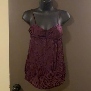 Victoria’s Secret size S dark purple, animal print nightie